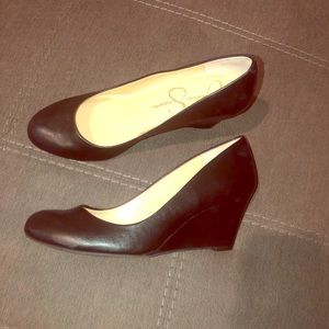 Jessica Simpson wedge pumps